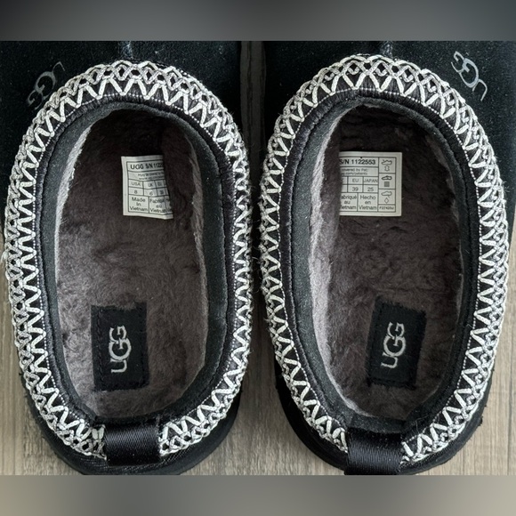 Ugg Tazz Tasman Platform Slippers Black Size 8 EUC! - Picture 13 of 16